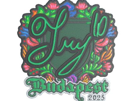 Sticker | TRY (Embroidered) | Budapest 2025