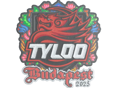 Sticker | TYLOO (Embroidered) | Budapest 2025