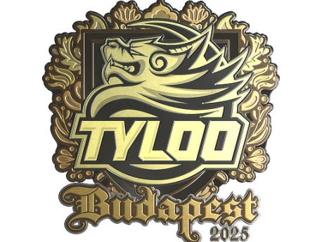 Sticker | TYLOO (Gold) | Budapest 2025