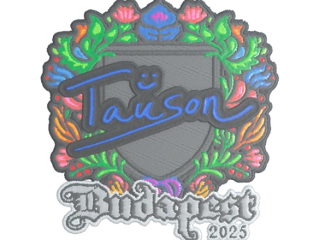 Sticker | Tauson (Embroidered) | Budapest 2025