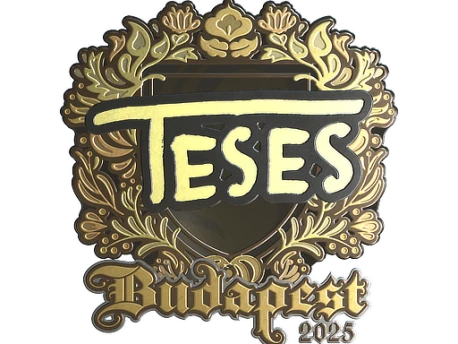 Sticker | TeSeS (Gold) | Budapest 2025