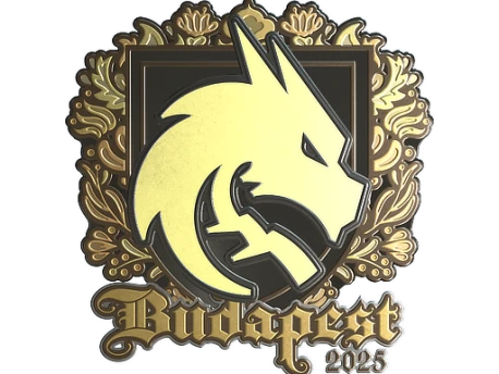Sticker | Team Spirit (Gold) | Budapest 2025