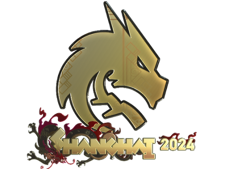 Sticker | Team Spirit (Gold) | Shanghai 2024