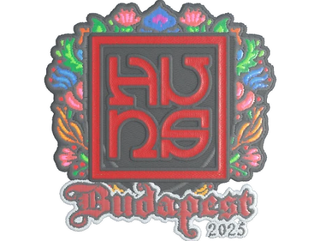 Sticker | The Huns (Embroidered) | Budapest 2025