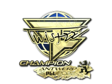 Sticker | Twistzz (Gold, Champion) | Antwerp 2022 CS:GO | Buy, Sell On ...