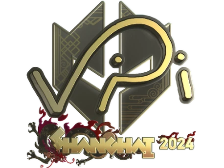 Sticker | VINI (Gold) | Shanghai 2024