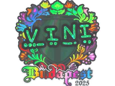 Sticker | VINI (Holo) | Budapest 2025