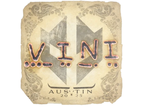 Sticker | VINI | Austin 2025