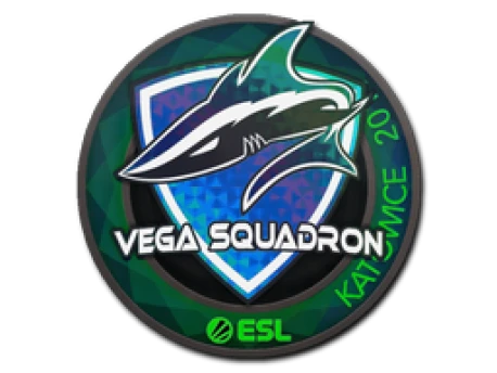 Наклейка | Vega Squadron (голографическая) | Катовице-2019