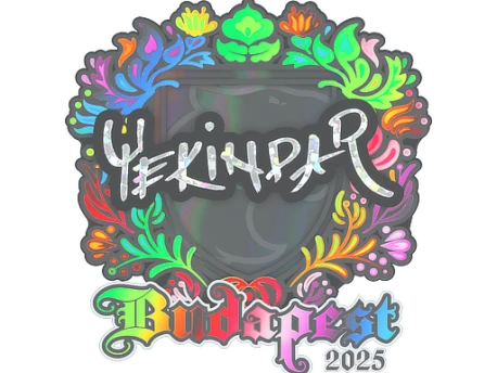 Sticker | YEKINDAR (Holo) | Budapest 2025