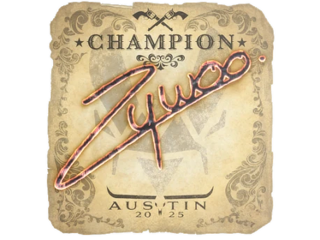 Sticker | ZywOo (Champion) | Austin 2025