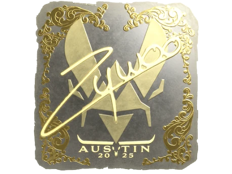 Sticker | ZywOo (Gold) | Austin 2025