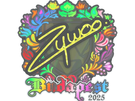 Sticker | ZywOo (Holo) | Budapest 2025