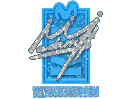 Sticker | adamS (Glitter) | Copenhagen 2024