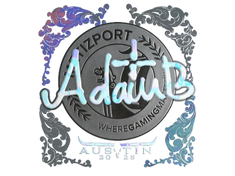 Sticker | adamb (Holo) | Austin 2025