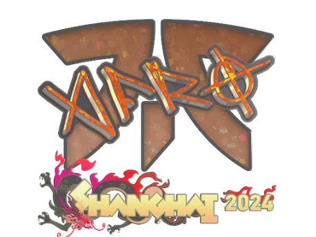 Sticker | afro (Glitter) | Shanghai 2024