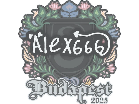 Sticker | alex666 | Budapest 2025