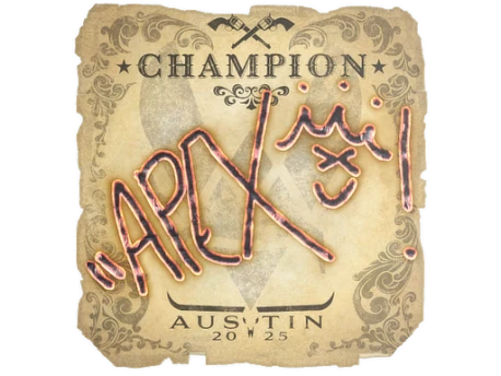 Sticker | apEX (Champion) | Austin 2025