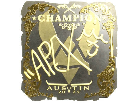 Sticker | apEX (Gold, Champion) | Austin 2025
