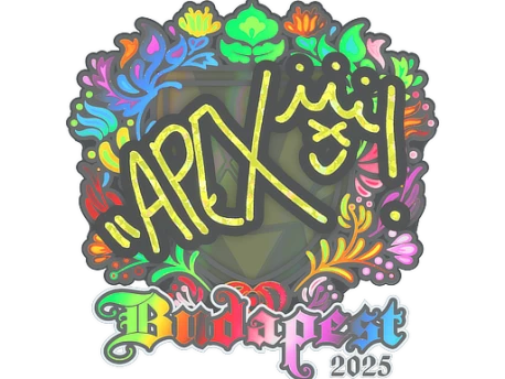 Sticker | apEX (Holo) | Budapest 2025