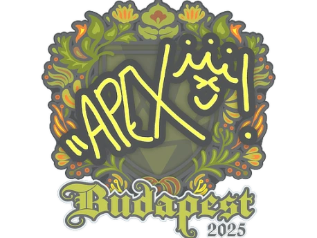 Sticker | apEX | Budapest 2025