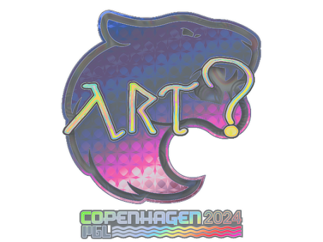 Sticker | arT (Holo) | Copenhagen 2024