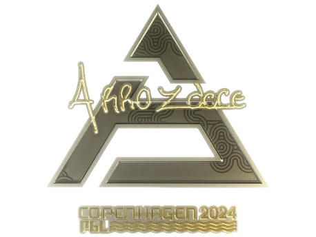 Sticker | arrozdoce (Gold) | Copenhagen 2024