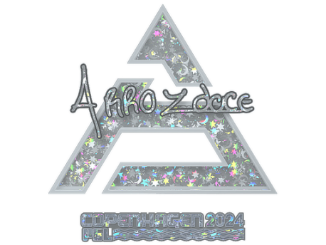 Sticker | arrozdoce (Glitter) | Copenhagen 2024