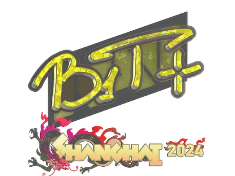 Sticker | b1t (Glitter) | Shanghai 2024