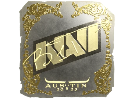 Sticker | b1t (Gold) | Austin 2025