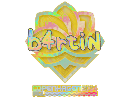 Sticker | b4rtiN (Holo) | Copenhagen 2024