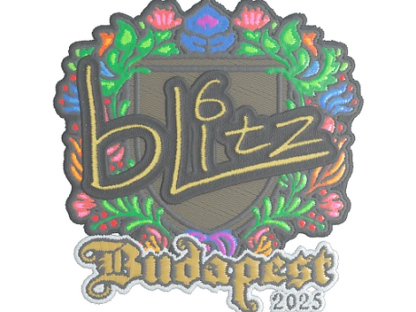 Sticker | bLitz (Embroidered) | Budapest 2025