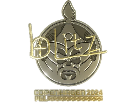 Sticker | bLitz (Gold) | Copenhagen 2024
