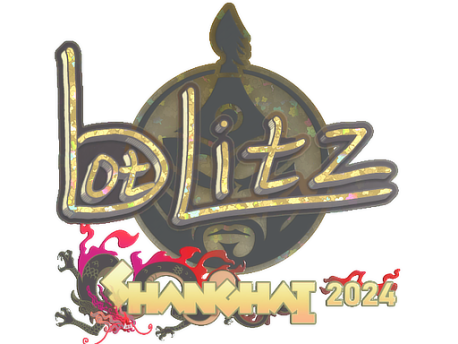 Sticker | bLitz (Glitter) | Shanghai 2024