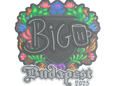 Sticker | biguzera (Embroidered) | Budapest 2025