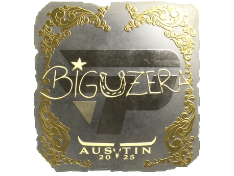 Sticker | biguzera (Gold) | Austin 2025