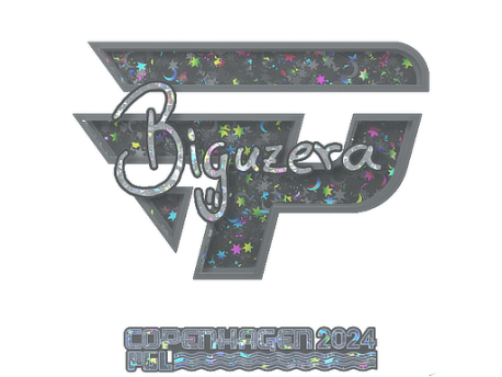 Sticker | biguzera (Glitter) | Copenhagen 2024