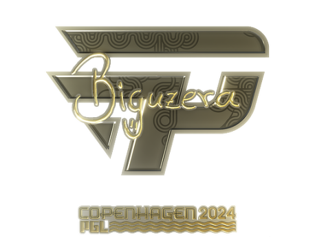 Sticker | biguzera (Gold) | Copenhagen 2024