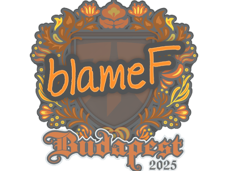 Sticker | blameF | Budapest 2025