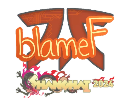 Sticker | blameF | Shanghai 2024