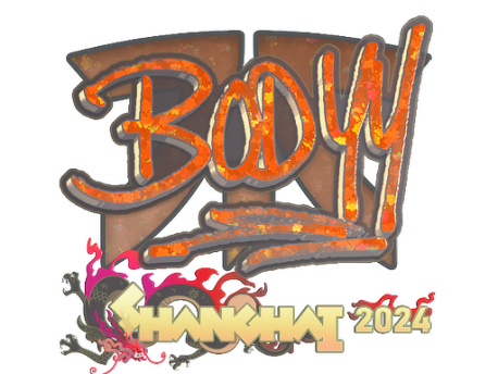 Sticker | bodyy (Glitter) | Shanghai 2024