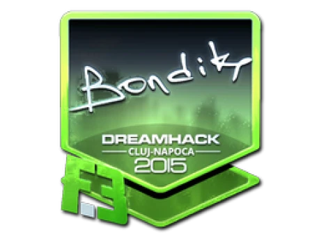 Sticker | bondik (Foil) | Cluj-Napoca 2015