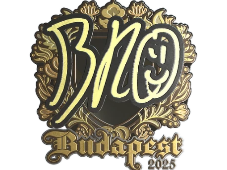 Sticker | br0 (Gold) | Budapest 2025