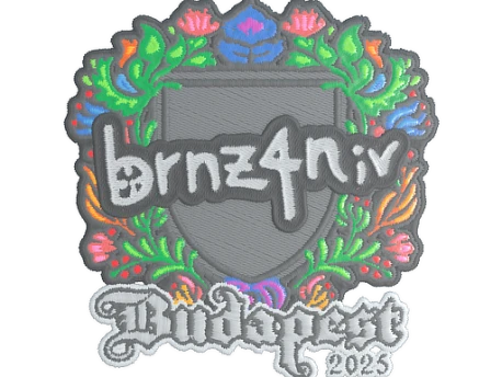 Sticker | brnz4n (Embroidered) | Budapest 2025