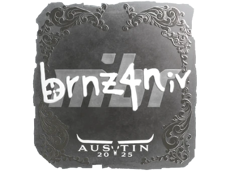 Sticker | brnz4n (Foil) | Austin 2025