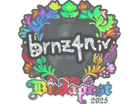 Sticker | brnz4n (Holo) | Budapest 2025