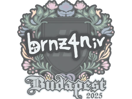 Sticker | brnz4n | Budapest 2025