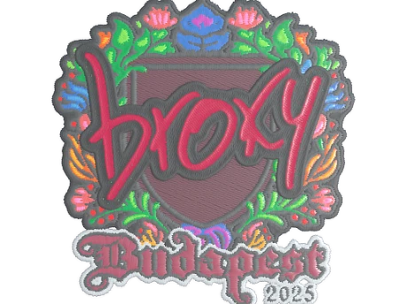 Sticker | broky (Embroidered) | Budapest 2025