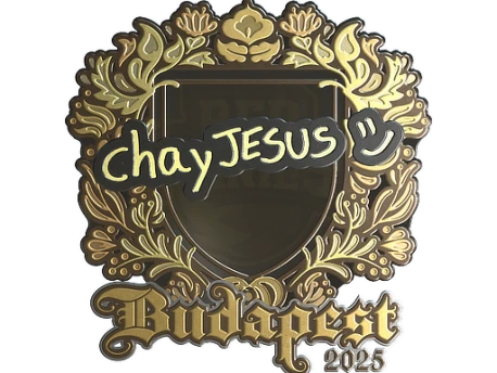 Sticker | chayJESUS (Gold) | Budapest 2025