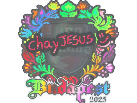 Sticker | chayJESUS (Holo) | Budapest 2025